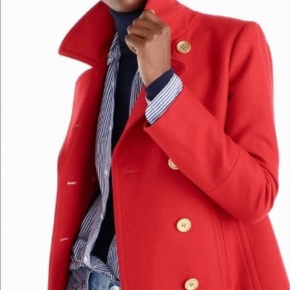 J.crew wool cashmere coat - Picture 6 of 8